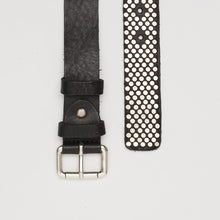 Upload the image to the Gallery viewer, SILVER EDITION BELT | ALTEZZA 3,5 CM | 5 FILE DI BORCHIE IN RAME | LIMITED EDITION