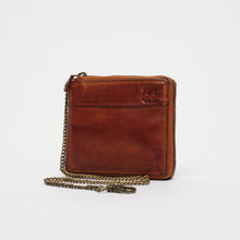 Upload the image to the Gallery viewer, PORTAFOGLIO CUOIO | IN VERA PELLE | CON CATENA | UOMO