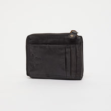 Upload the image to the Gallery viewer, PORTACARTE NERO | IN VERA PELLE | UOMO