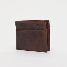 Carica l'immagine nel visualizzatore di Gallery, PORTAFOGLIO VINTAGE TESTA MORO | IN VERA PELLE | UOMO