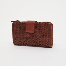 Upload the image to the Gallery viewer, LEATHER WALLET | IN GENUINE LEATHER | BRAIDED | GREAT