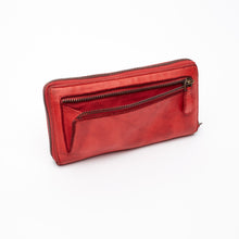Upload the image to the Gallery viewer, RED WALLET | IN GENUINE LEATHER | GREAT