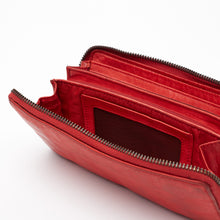 Upload the image to the Gallery viewer, RED WALLET | IN GENUINE LEATHER | GREAT