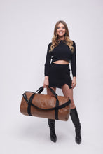 Carica l'immagine nel visualizzatore di Gallery, MAXI BAG MARRONE | IN ECOPELLE | PITONATA