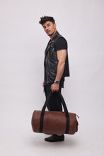 Upload the image to the Gallery viewer, BROWN BAG | IN FAUX LEATHER | BRAIDED | 1