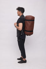 Upload the image to the Gallery viewer, BROWN BAG | IN FAUX LEATHER | BRAIDED | 1