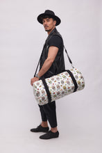 Upload the image to the Gallery viewer, WHITE MAXI BAG WITH SKULLS | IN FAUX LEATHER