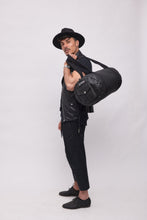 Upload the image to the Gallery viewer, BLACK BAG | IN FAUX LEATHER | BRAIDED | 2