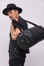 Upload the image to the Gallery viewer, BLACK BAG | IN FAUX LEATHER | BRAIDED | 2