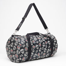 Upload the image to the Gallery viewer, BLACK MAXI BAG WITH SKULLS | IN FAUX LEATHER