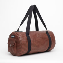 Upload the image to the Gallery viewer, BROWN BAG | IN FAUX LEATHER | BRAIDED | 1