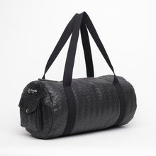 Upload the image to the Gallery viewer, BLACK BAG | IN FAUX LEATHER | BRAIDED | 2