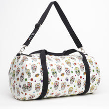Upload the image to the Gallery viewer, WHITE MAXI BAG WITH SKULLS | IN FAUX LEATHER