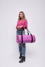 Upload the image to the Gallery viewer, PINK BAG | IN FAUX LEATHER | SEQUINS EFFECT