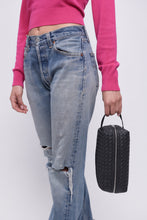 Upload the image to the Gallery viewer, FAUX LEATHER BEAUTY | BRAIDED BLACK 1