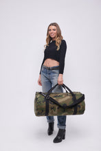 Upload the image to the Gallery viewer, MAXI BAG | IN CLOTH | WATERPROOF WOODLAND CAMOUFLAGE
