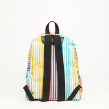 Carica l'immagine nel visualizzatore di Gallery, ZAINO IN STOFFA | A RIGHE MULTICOLOR