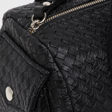 Upload the image to the Gallery viewer, BLACK CASE | IN WOVEN FAUX LEATHER | 1