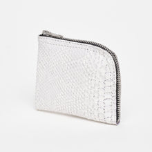 Carica l'immagine nel visualizzatore di Gallery, PORTAFOGLIO BIANCO | IN ECOPELLE PITONATA