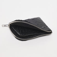 Upload the image to the Gallery viewer, BLACK WALLET | IN FAUX LEATHER | COCONUT PRINT