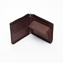 Upload the image to the Gallery viewer, BROWN WALLET | IN GENUINE LEATHER | WITH CHAIN | MAN

