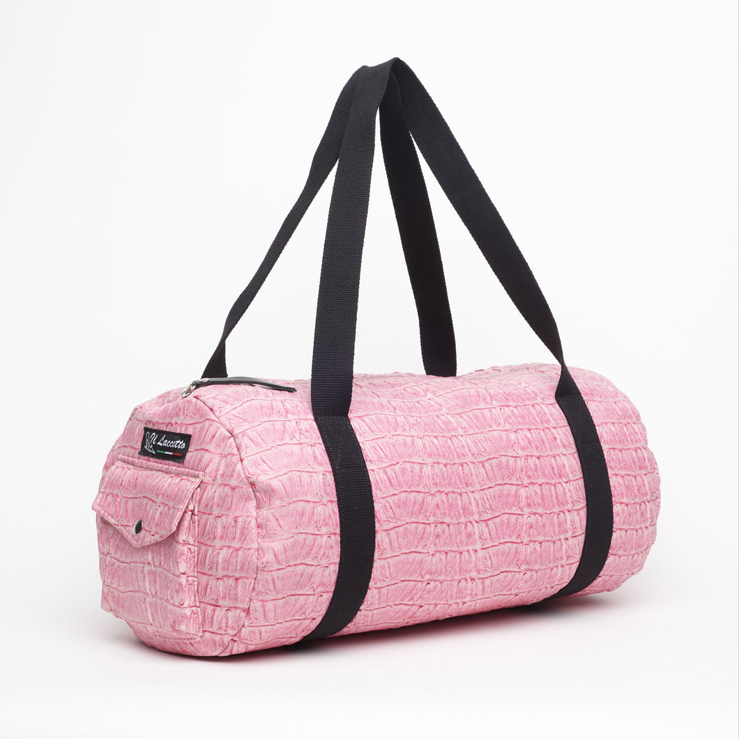 PINK BAG | IN COCONUT PRINT ECO-LEATHER