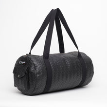 Upload the image to the Gallery viewer, BLACK BAG | IN FAUX LEATHER | BRAIDED | 2
