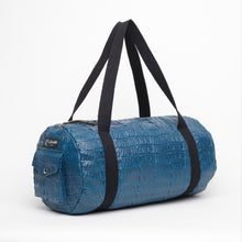Upload the image to the Gallery viewer, BLUE BAG | IN COCONUT PRINT ECO-LEATHER
