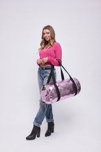 Upload the image to the Gallery viewer, PINK BAG | IN FAUX LEATHER | DOLLAR PRINT
