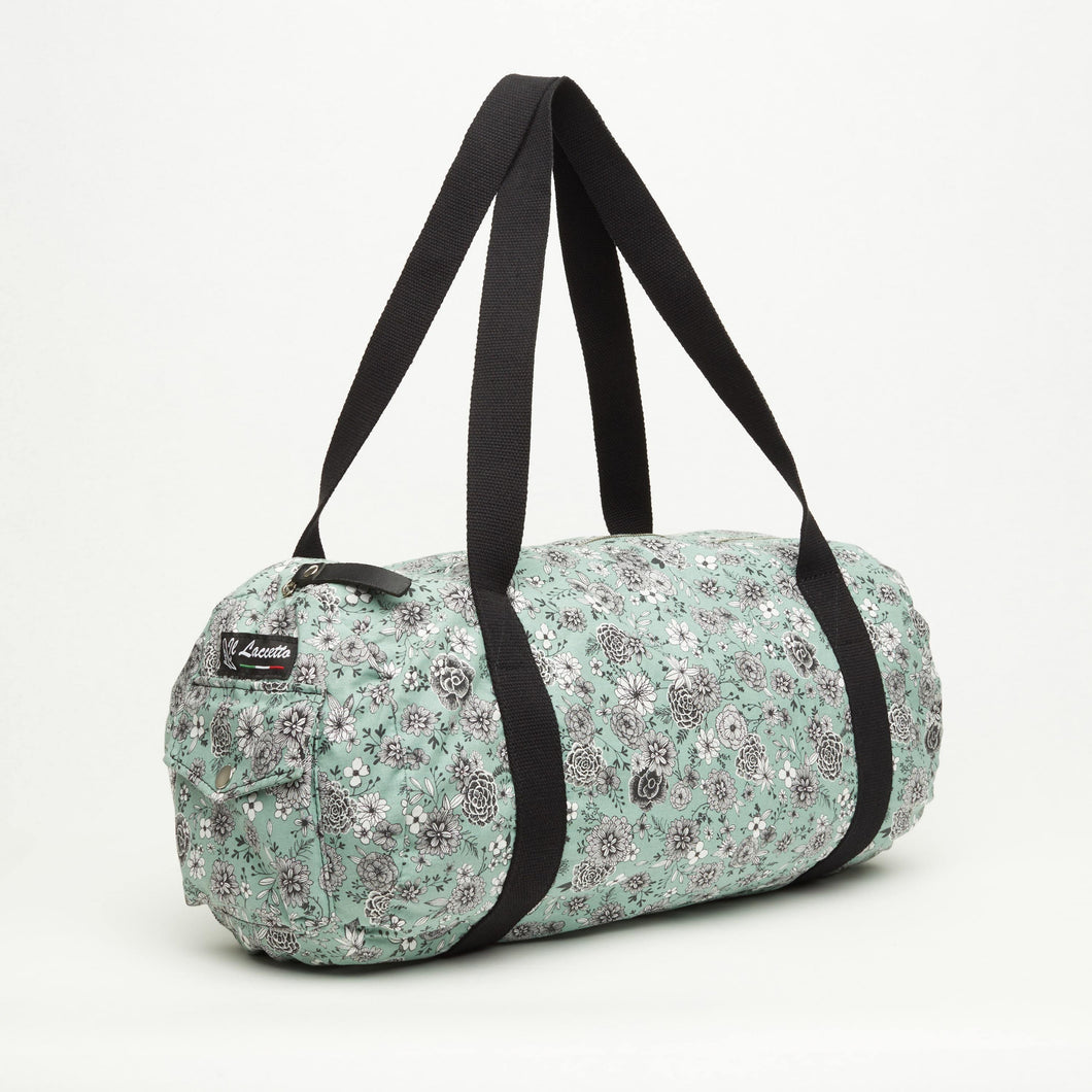 GREEN BAG IN CLOTH | FLORAL