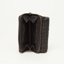 Upload the image to the Gallery viewer, LEATHER WALLET | IN GENUINE LEATHER | BRAIDED | MEDIUM

