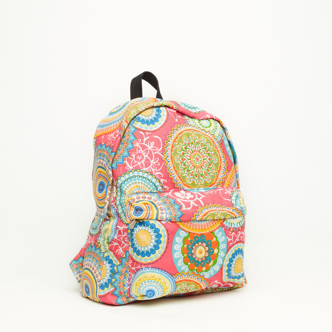 CLOTH BACKPACK | MULTICOLOR ETHNIC