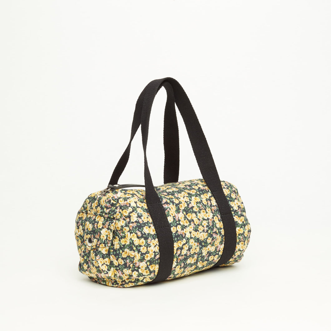 CLOTH CASE | BLACK WITH YELLOW ROSES