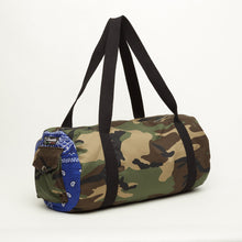 Upload the image to the Gallery viewer, MILITARY BAG WITH BLUE BANDANA INSERTS | IN CLOTH |
