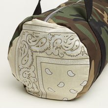 Upload the image to the Gallery viewer, MILITARY BAG WITH BEIGE BANDANA INSERTS | IN CLOTH |
