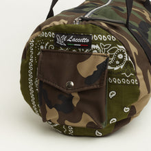 Upload the image to the Gallery viewer, MILITARY BAG WITH GREEN BANDANA INSERTS | IN CLOTH |
