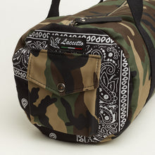 Upload the image to the Gallery viewer, MILITARY BAG WITH BLACK BANDANA INSERTS | IN CLOTH |
