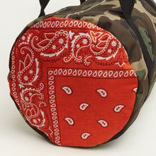 Upload the image to the Gallery viewer, MILITARY BAG WITH ORANGE BANDANA INSERTS | IN CLOTH |

