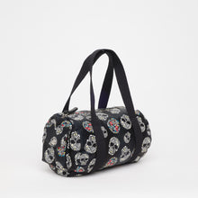 Upload the image to the Gallery viewer, BLACK TOP CASE WITH SKULLS | IN FAUX LEATHER
