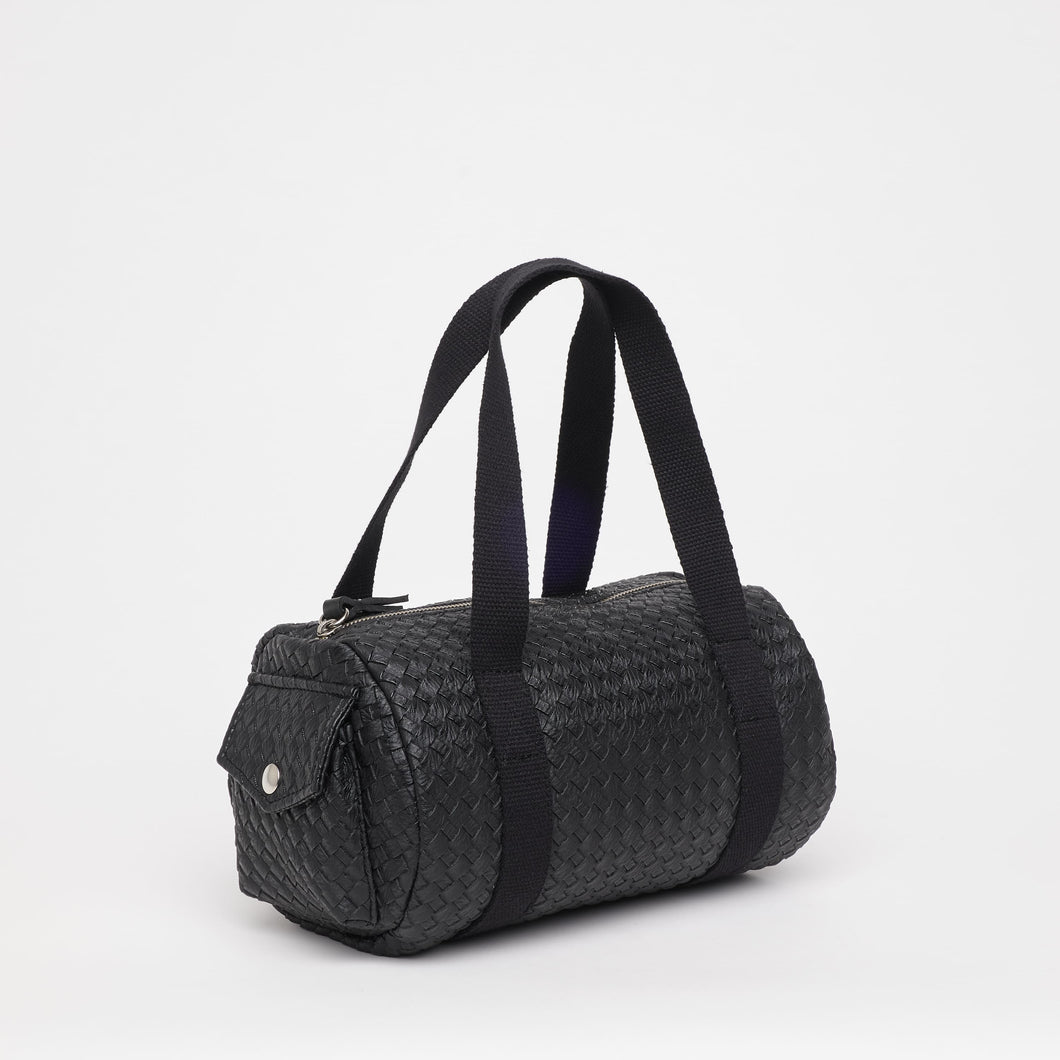 BLACK CASE | IN WOVEN FAUX LEATHER | 1