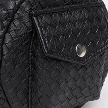 Upload the image to the Gallery viewer, BLACK CASE | IN WOVEN FAUX LEATHER | 1
