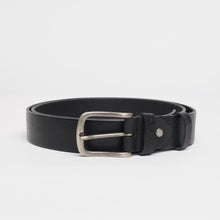 Upload the image to the Gallery viewer, BLACK CLASSIC BELT | HEIGHT 3.50 CM
