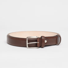 Upload the image to the Gallery viewer, BROWN BRUSHED CALFSKIN BELT | HEIGHT 3 CM
