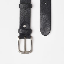 Upload the image to the Gallery viewer, BLACK CLASSIC BELT | HEIGHT 3.50 CM
